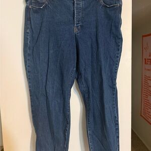 Old Navy Indigo High-Rise Straight Jeans